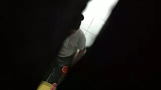 여자 잤어 마른 빨강 머리 걸고 가득 겸