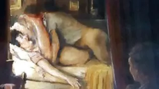 사람이 빌어 먹는 성숙한 이웃을 넣어 자신의 암 앞에서 그