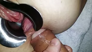 뿔의 러시아어 아내 유혹 남편 에 씨발
